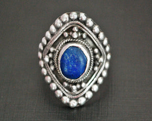 Vintage Nepali Lapis Lazuli Ring - Size 8.5