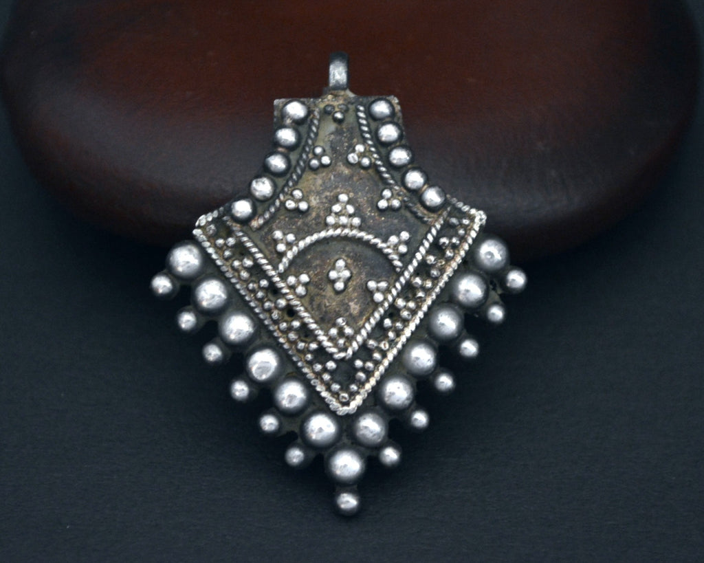 Rajasthani Silver Amulet Pendant