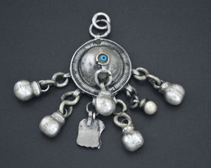 Egyptian Bahariya Oasis Silver Pendant with Dangles