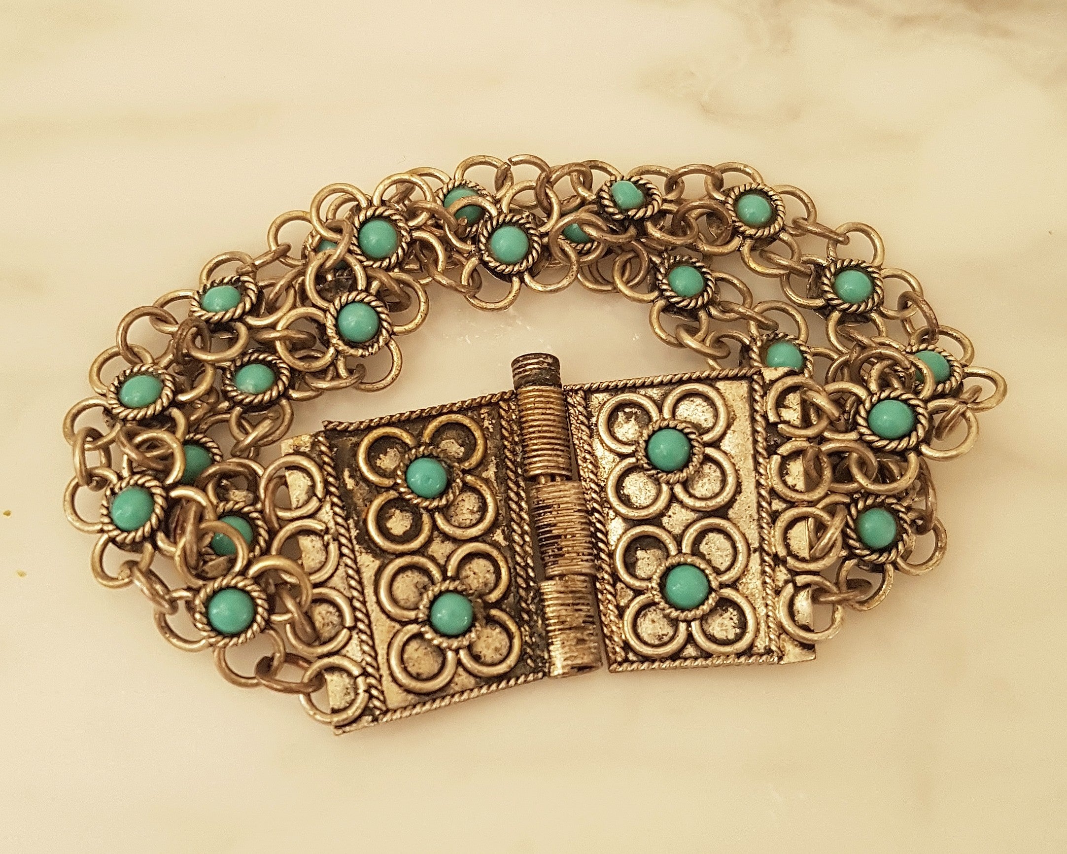 Small Palestinian Link Bracelet
