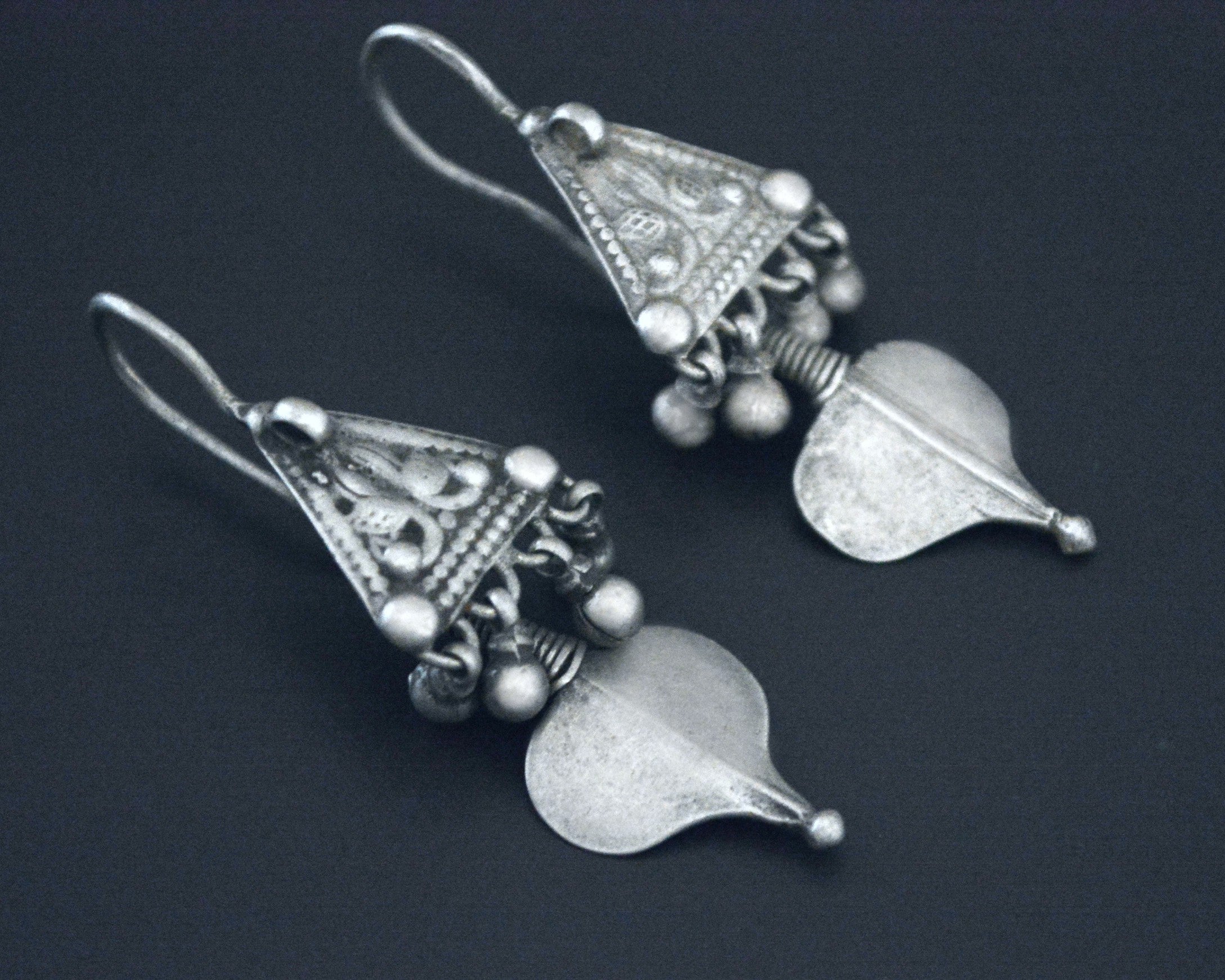 Rajasthani Silver Earrings