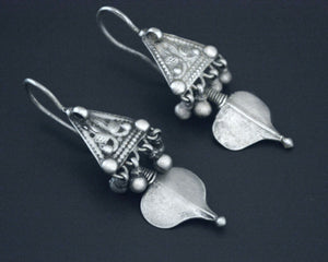 Rajasthani Silver Earrings