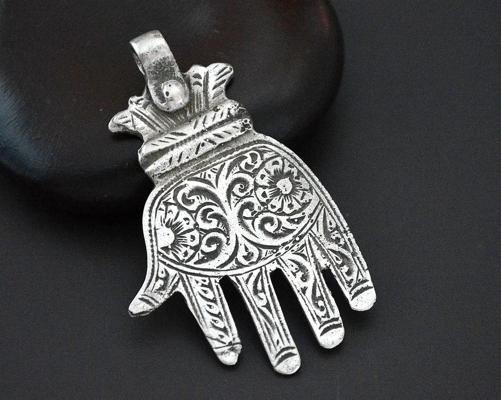 Berber Hamsa Pendant - Hand of Fatima