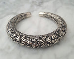 Rajasthani Silver Repoussee Bracelet
