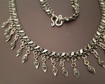 Ethnic Indian Silver Choker Necklace