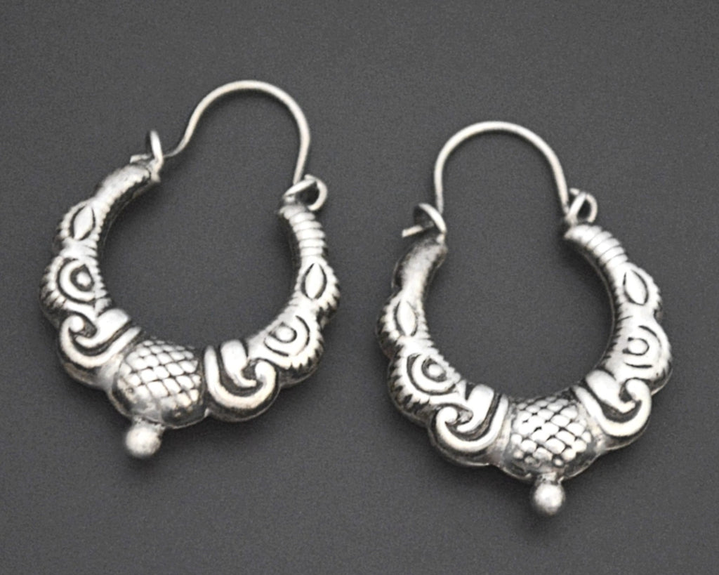 Nepali Hoop Earrings - MEDIUM
