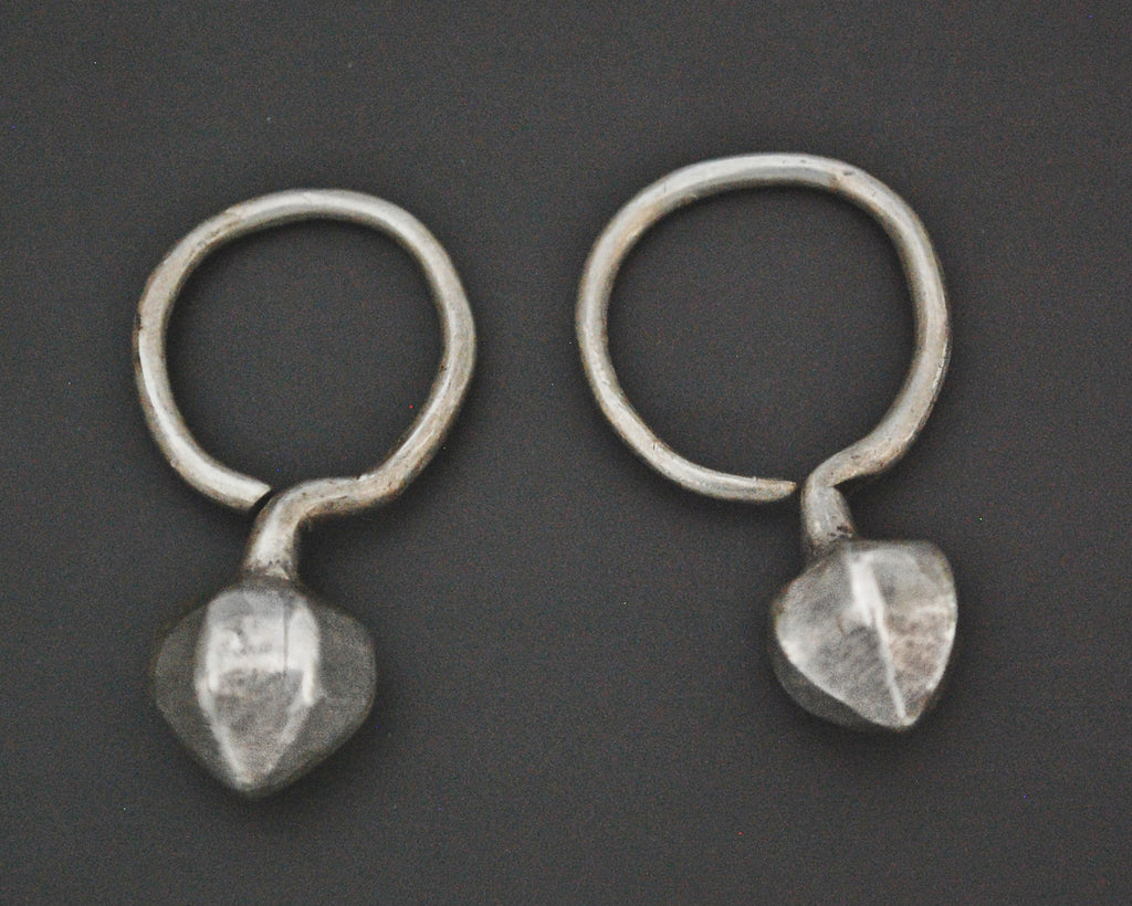 Tribal Indian Earrings from Gujarat