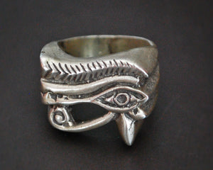 Eye of Horus Ring from Egypt - Size 7.5