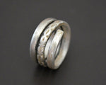 Old Coil Ring from India - Size 4.5