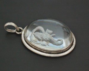 Ganesh Crystal Quartz Pendant