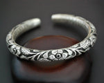 Rajasthani Silver Repoussee Bracelet