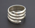 Snake Coil Ring from Egypt - Size 9