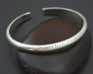Ethnic Solid Bracelet with Carvings