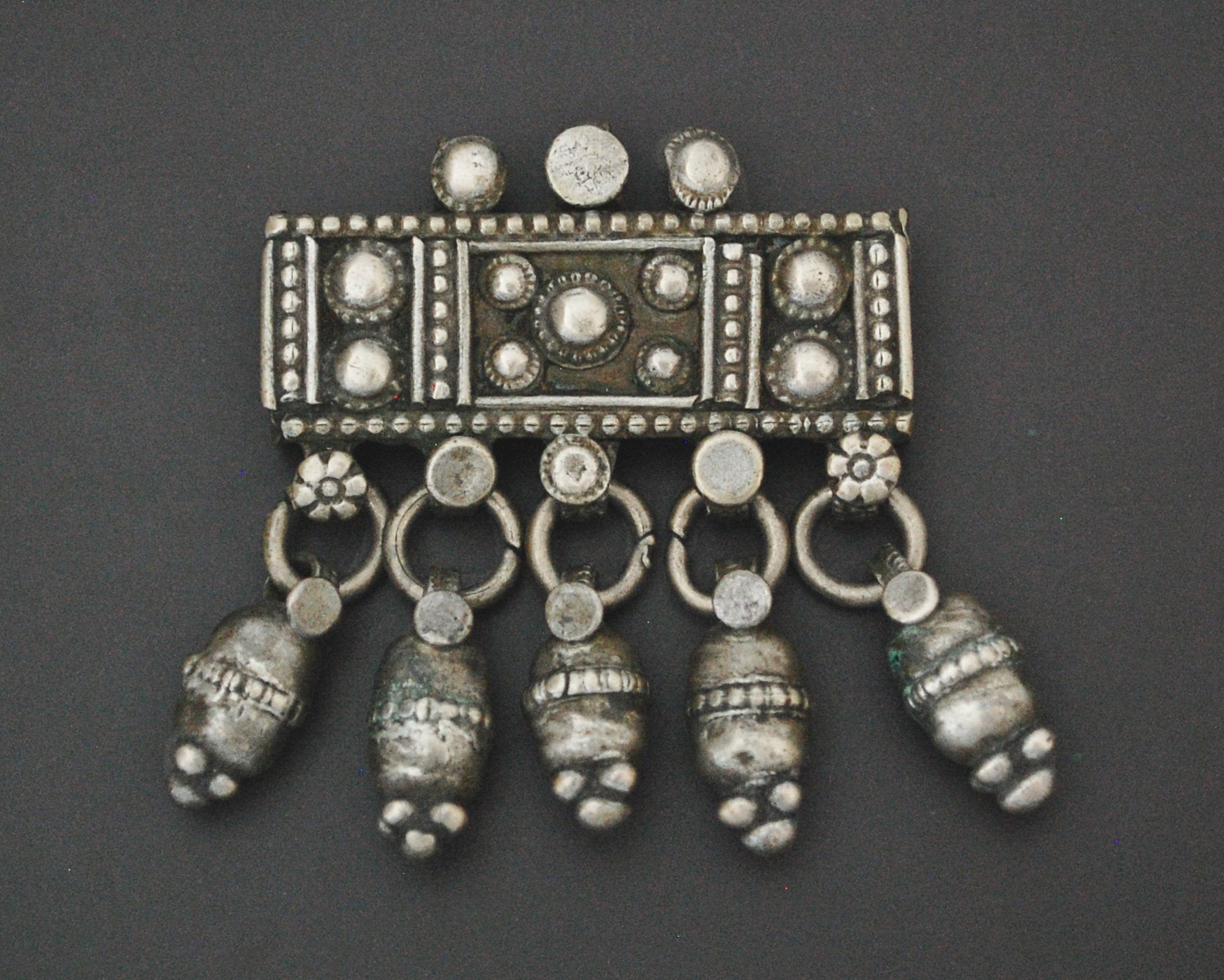 Yemeni Bedouin Pendant with Dangles