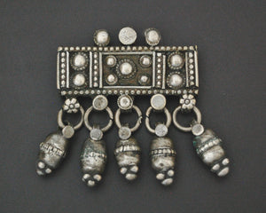 Yemeni Bedouin Pendant with Dangles