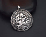 Hindu God Hanuman Medaillon Pendant