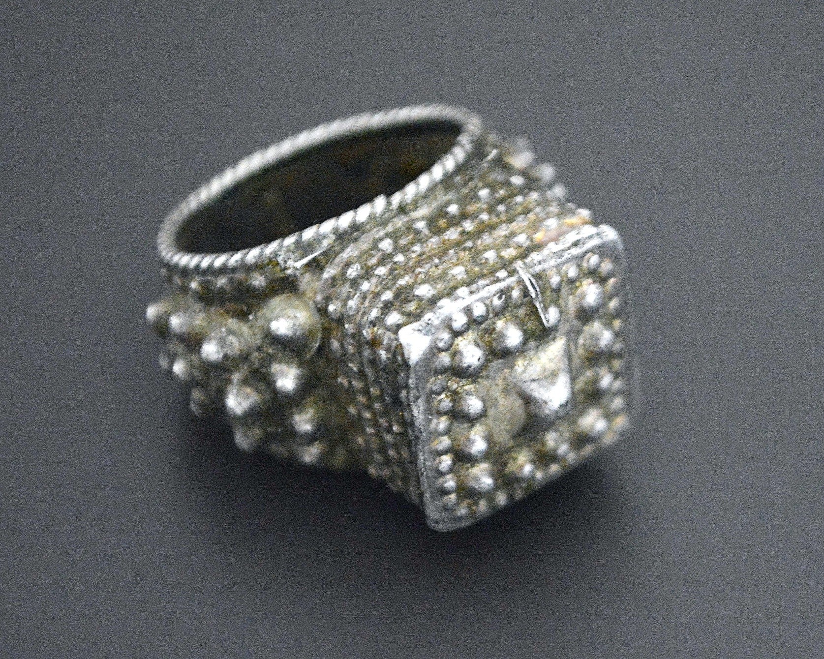 Yemeni Silver Ring - Size 5.75