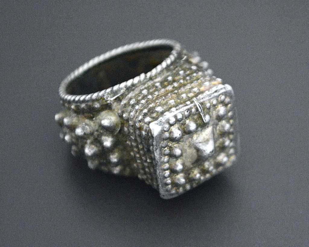 Yemeni Silver Ring - Size 5.75