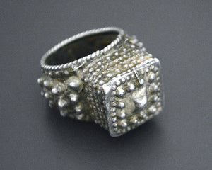 Yemeni Silver Ring - Size 5.75