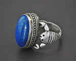 Lapis Lazuli Scorpion Ring - Size 9