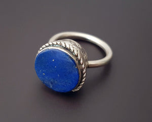 Afghani Lapis Lazuli Ring - Size 7.5