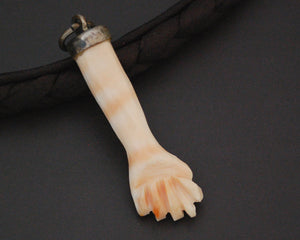 Reserved - Shell Figa Charm Pendant