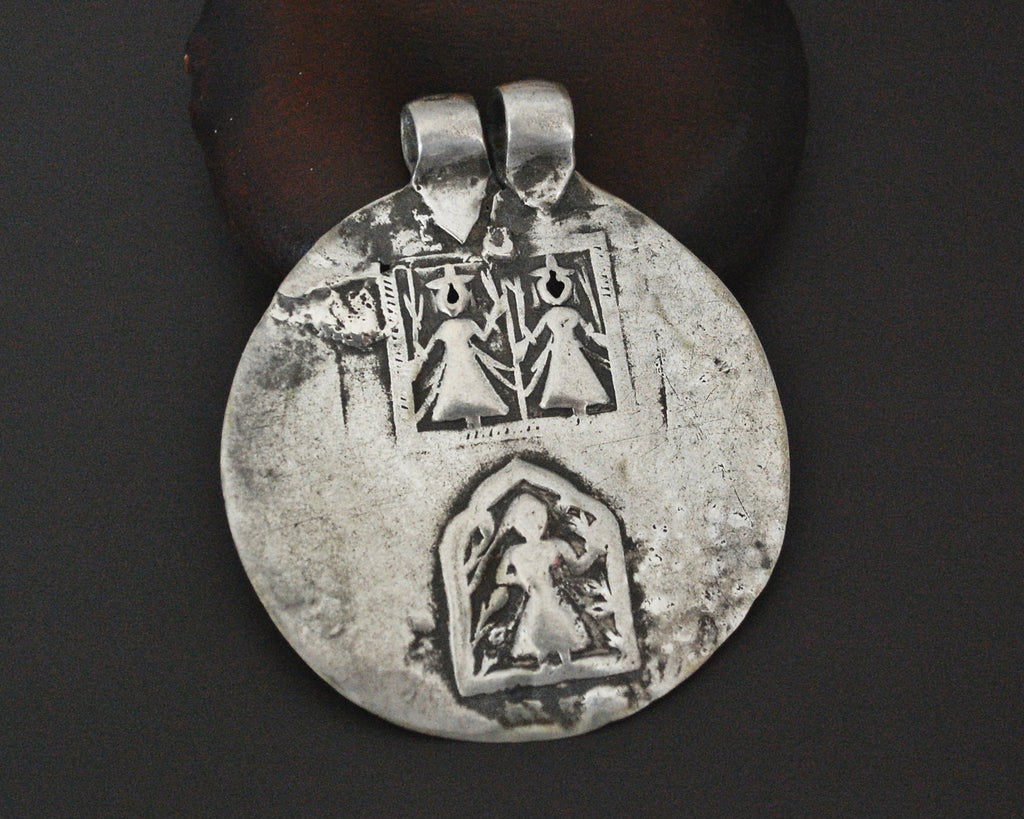 Old Indian Hindu Amulet Pendant