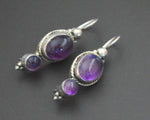 Amethyst Earrings from India
