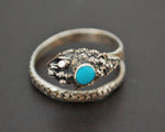 Dragon Turquoise Ring from Bali - Size 7 and Adjustable