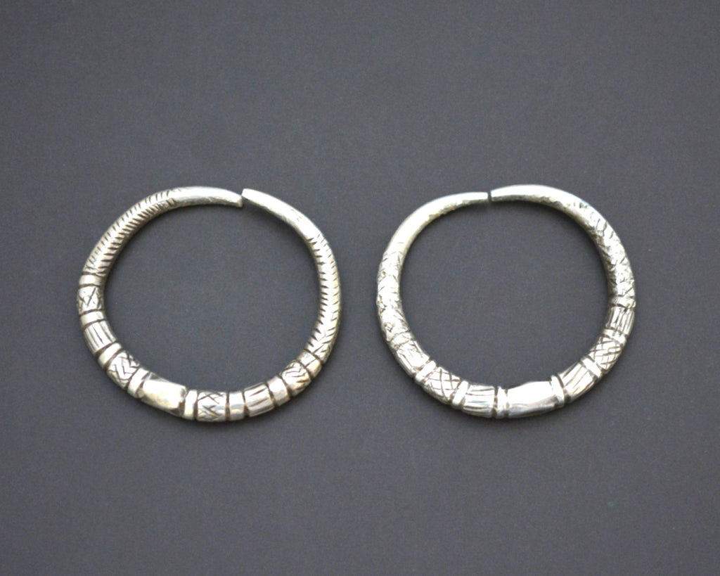 Afghani Hoop Earrings - MEDIUM