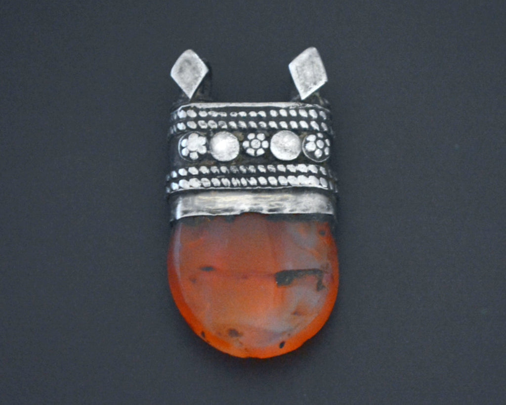 Old Yemeni Carnelian Pendant