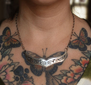 Hopi Sterling Silver Choker Necklace