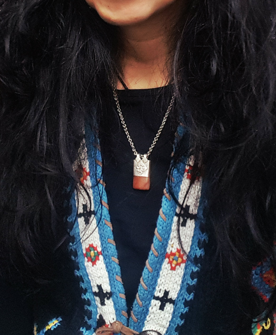 Yemeni Carnelian Amulet Pendant