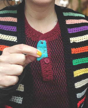Free Form Arizona Turquoise Nugget Pendant