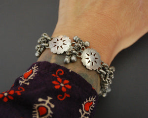 Rajasthani Silver Bracelet with Bells
