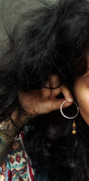 Hmong Hoop Earrings from Northern Vietnam