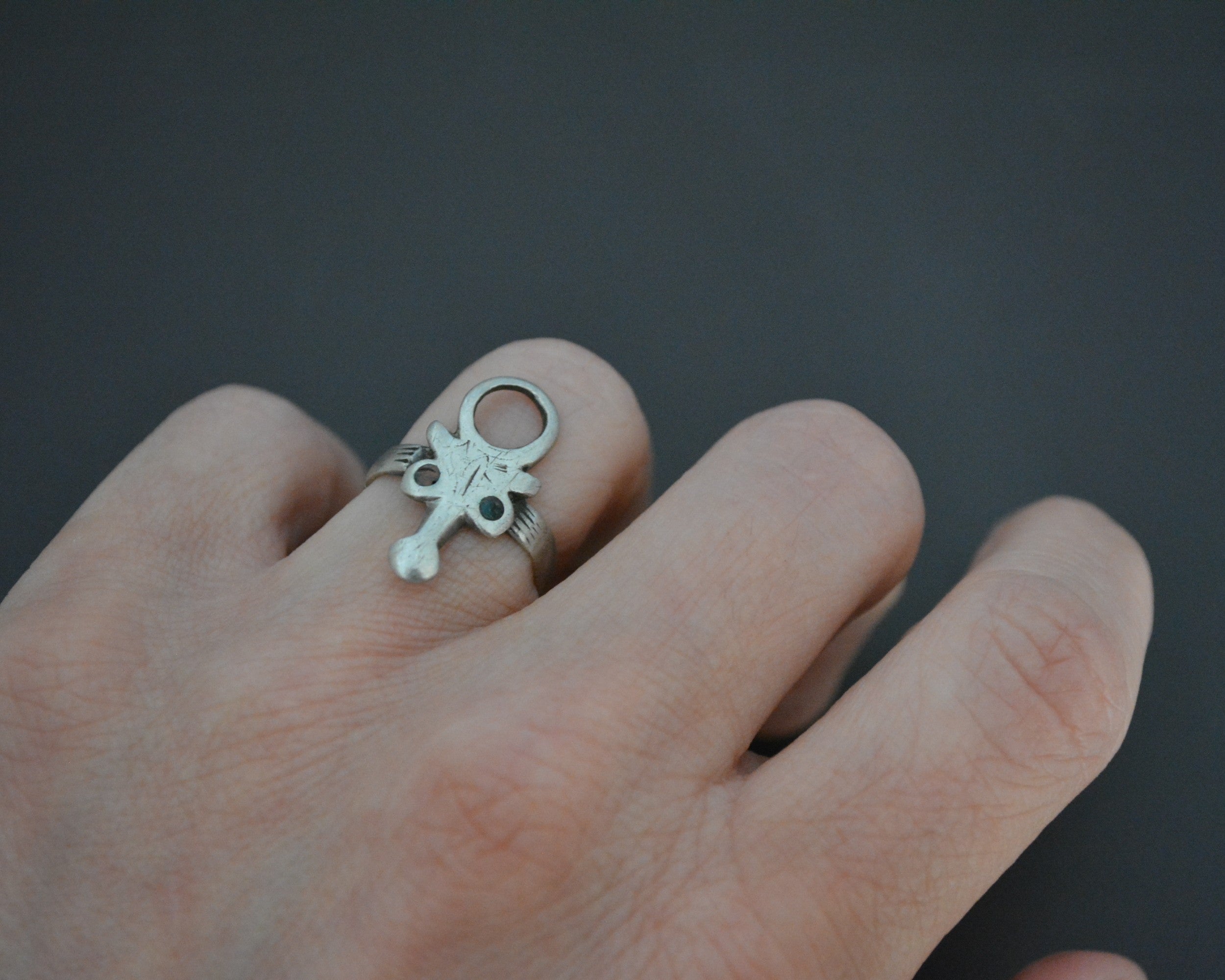 Old Berber Ram Ring - Size 4.5
