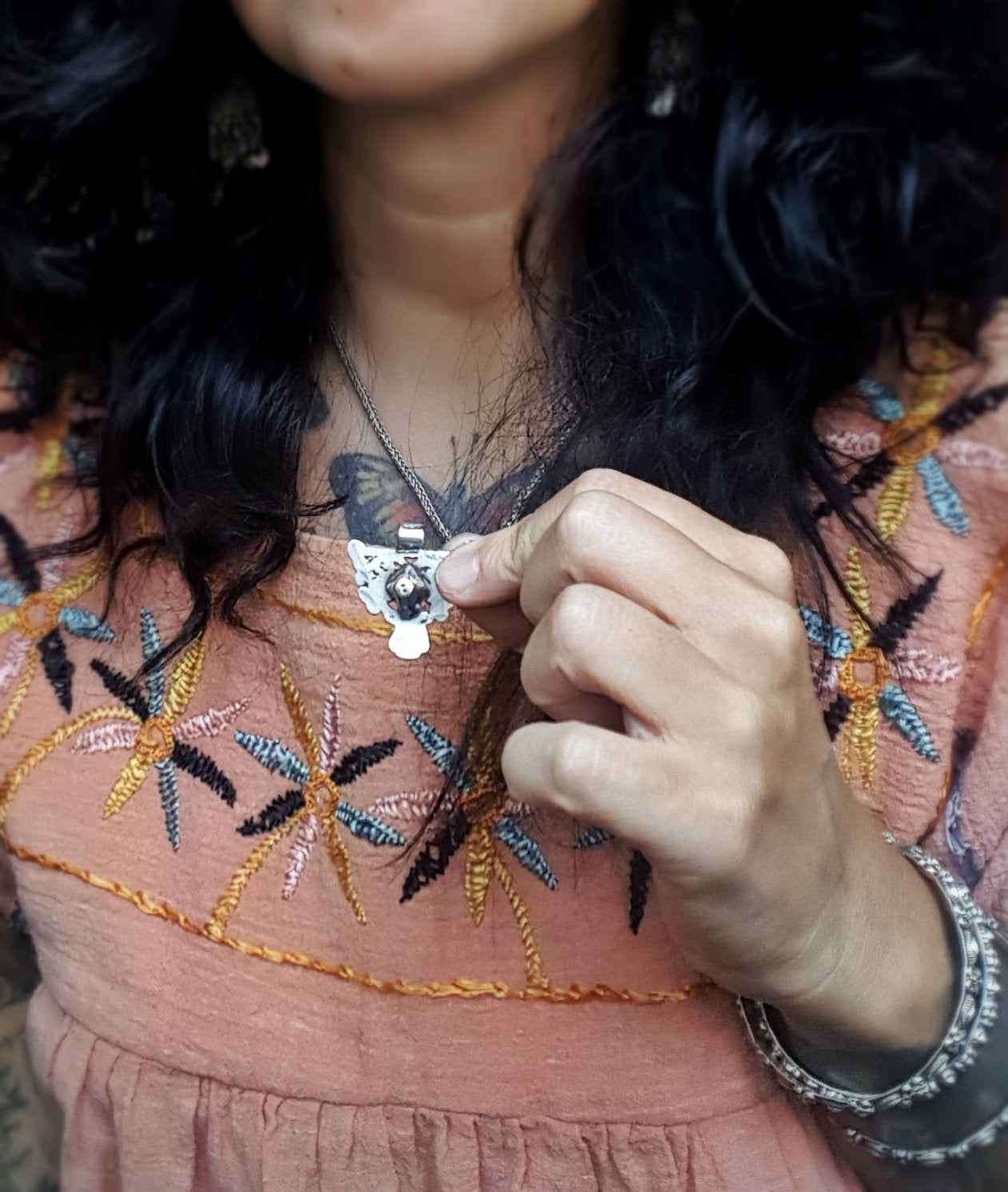 Berber Silver Pendant