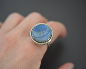 Afghani Lapis Lazuli Ring - Size 6