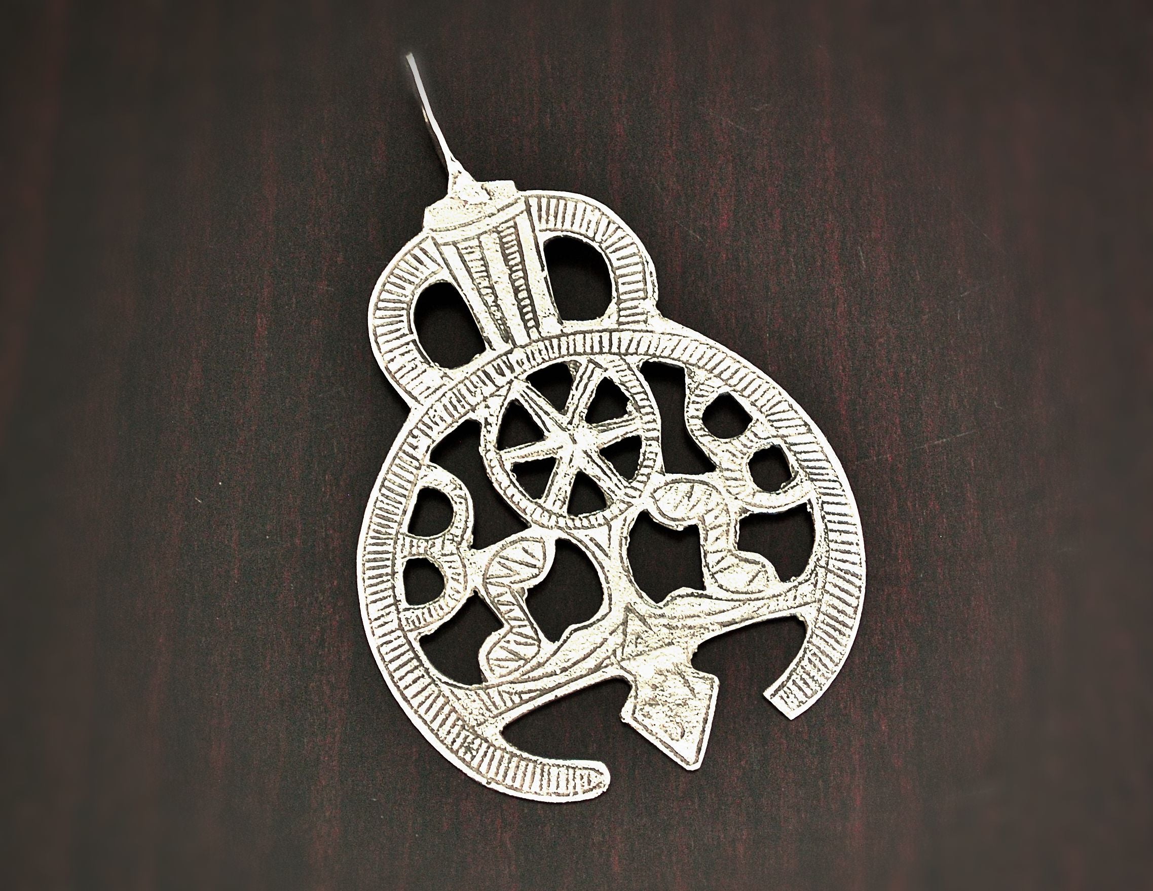 Lybian Hilal Pendant - Berber Pendant