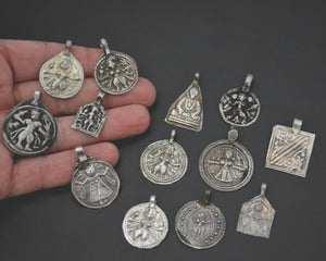 Set Hindu Charm Amulet Pendants - SET