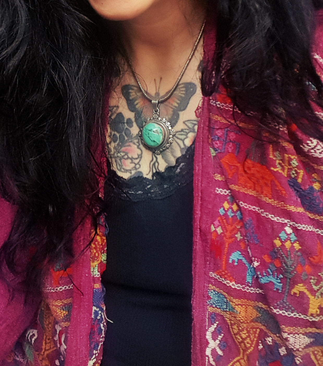 Turquoise Pendant from India