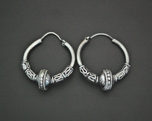 Ethnic Bali Hoop Earrings - SMALL/MEDIUM