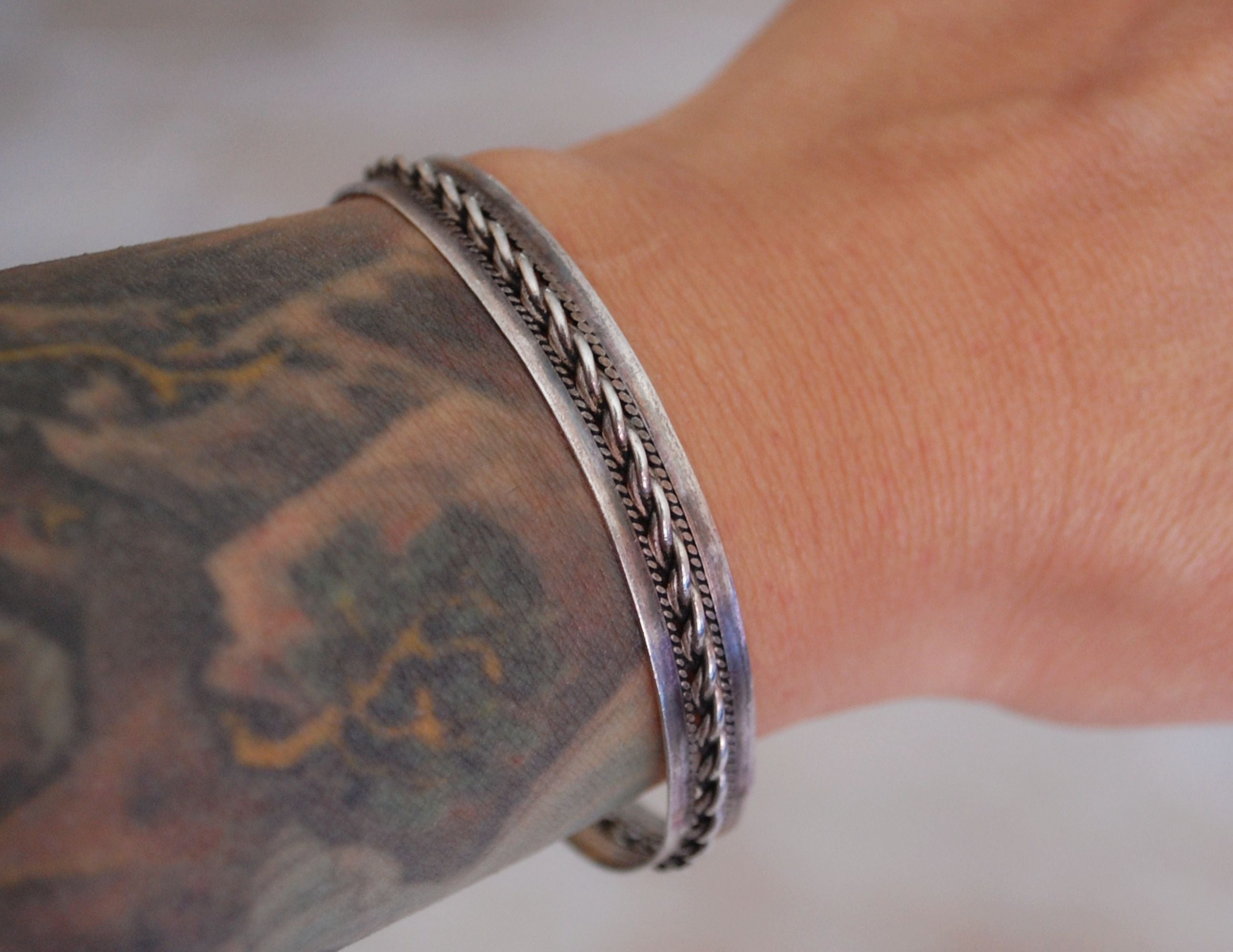 Bedouin Silver Bracelet from Egypt