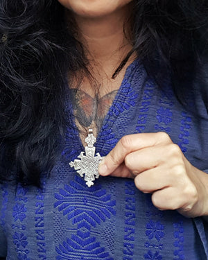 Ethiopian Coptic Cross Pendant