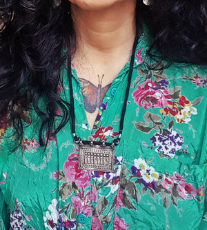 Hindu Amulet Sapta Matrikas Necklace on Adjustable Cord