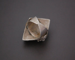 Reserved for Y.M. - Heavy Tribal Indian Silver Ring - Size 6+