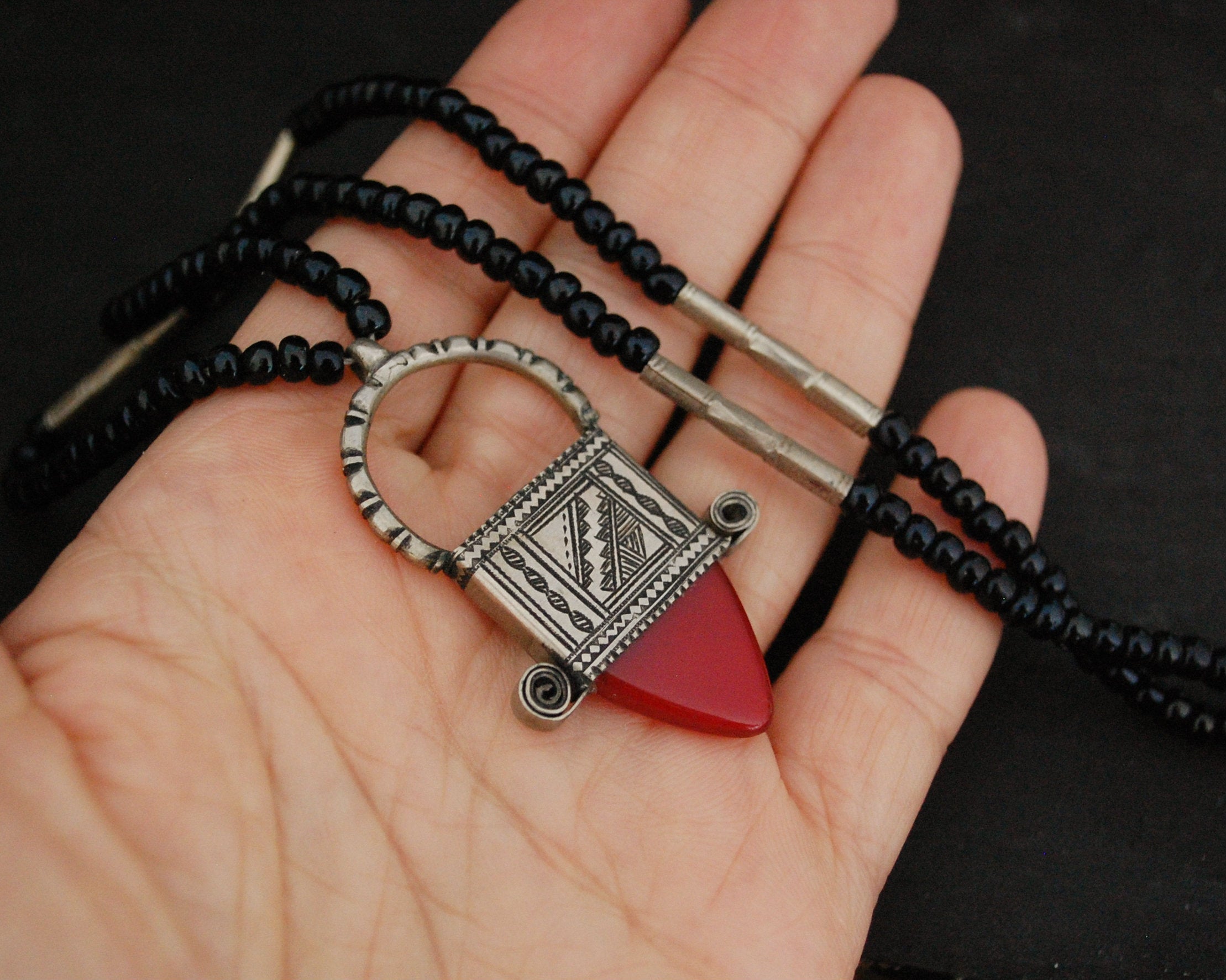 Tuareg Ingall Cross Necklace
