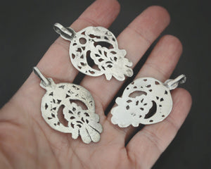 Set of Tunisian Old Silver Pendants