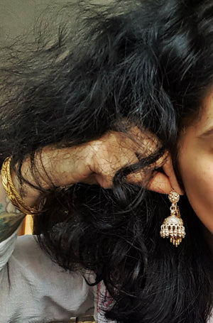 Tribal Rajasthani Jhumka Earrings